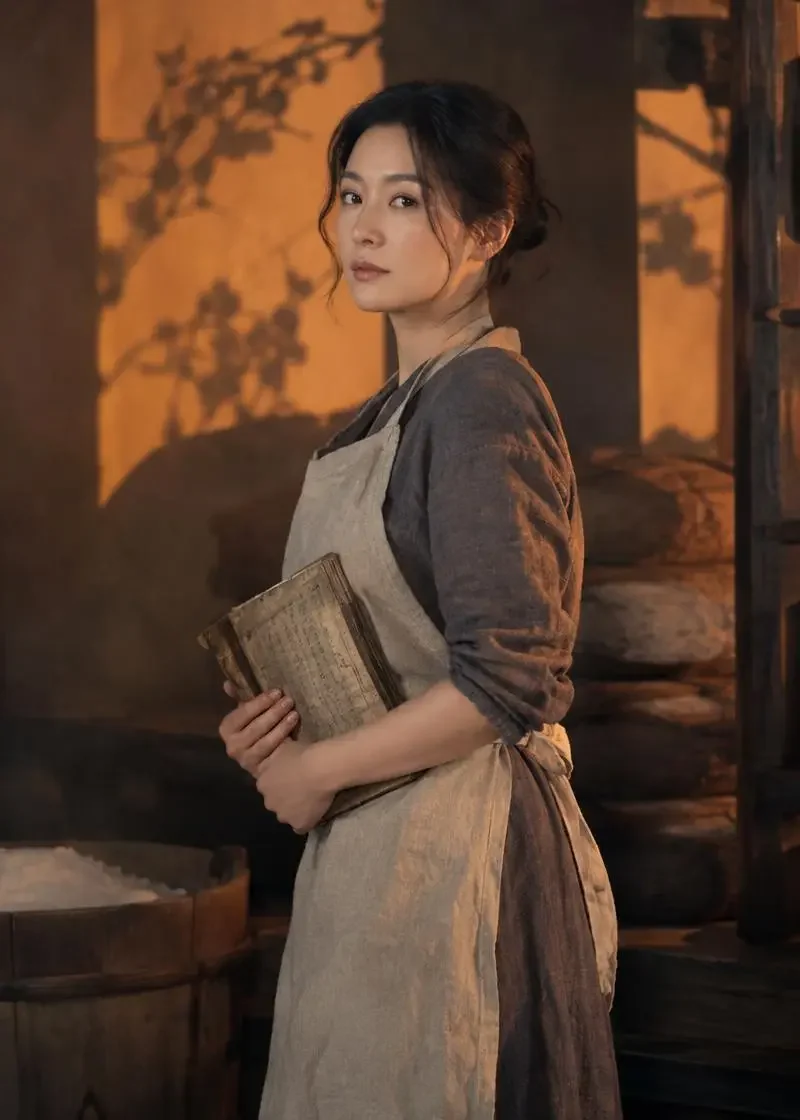 《盐账本》封面剧照，许芷兰 · 盐场第三代